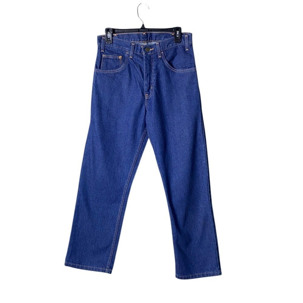 Aramark 2112‎ Mens 5 Pocket Work Jean Indura HRC Size 28 Straight Leg